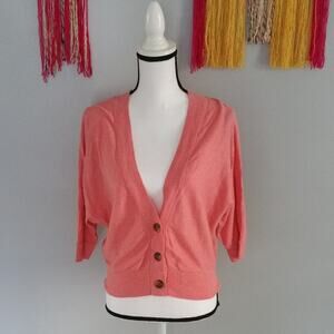 American Eagle Outfitters Pink Cardigan Size XS